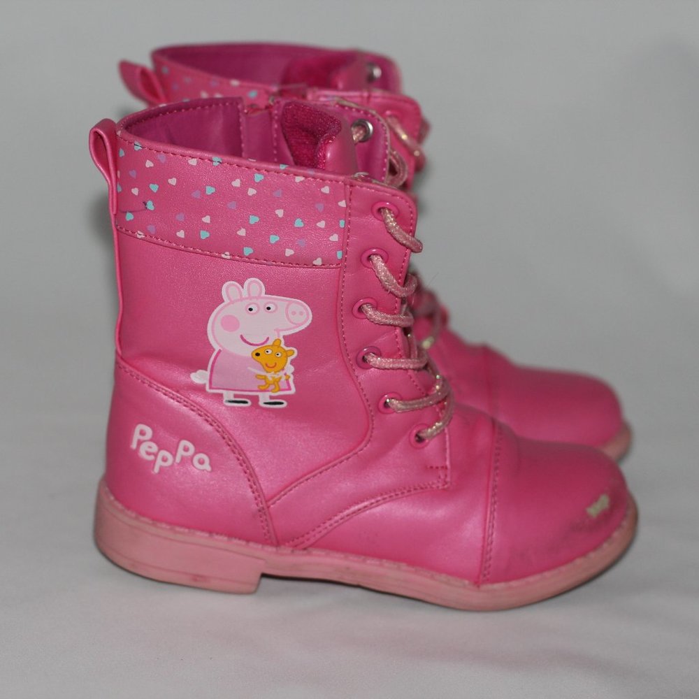 Peppa Pig Toddler Girls' Combat Boots